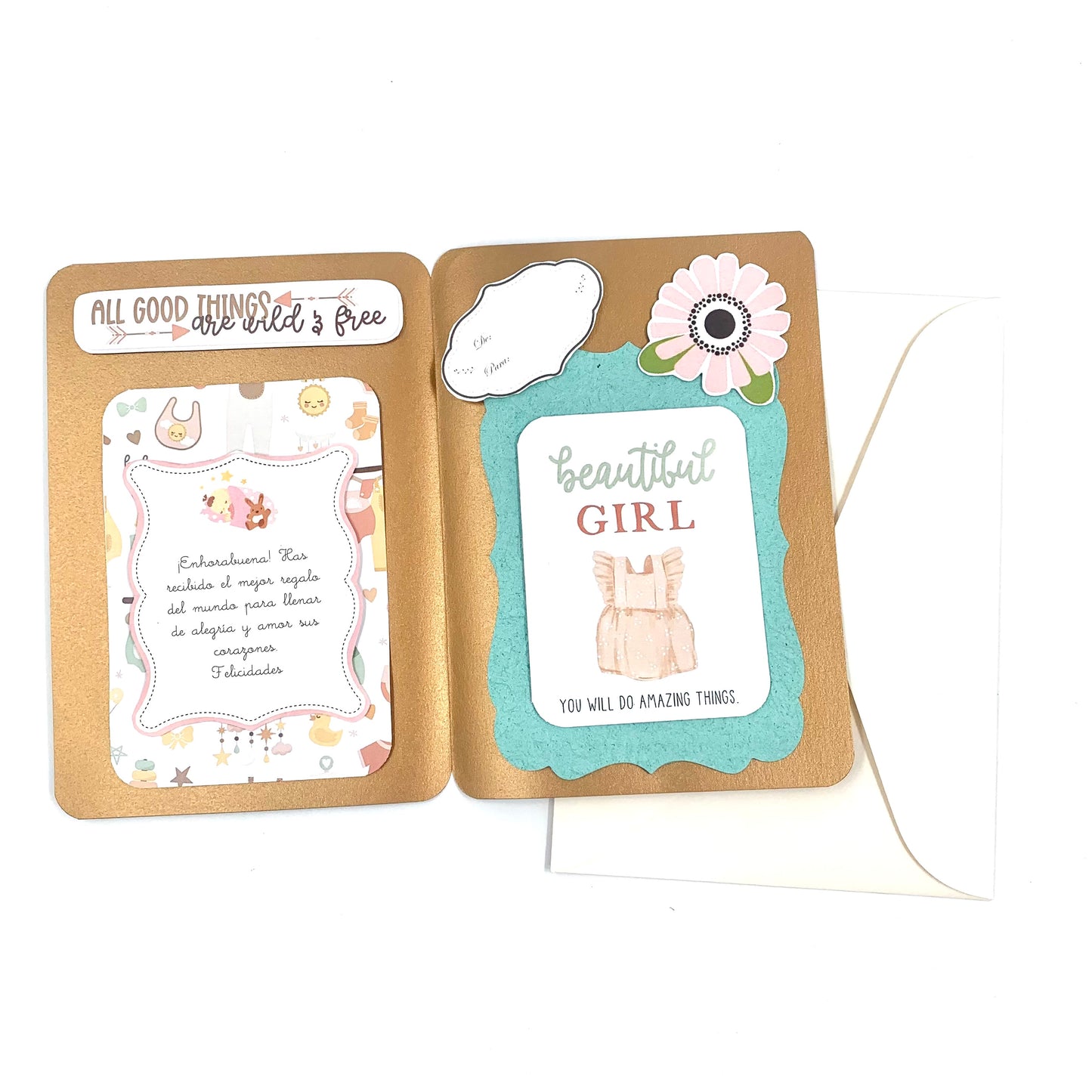 Tarjeta Beautiful girl