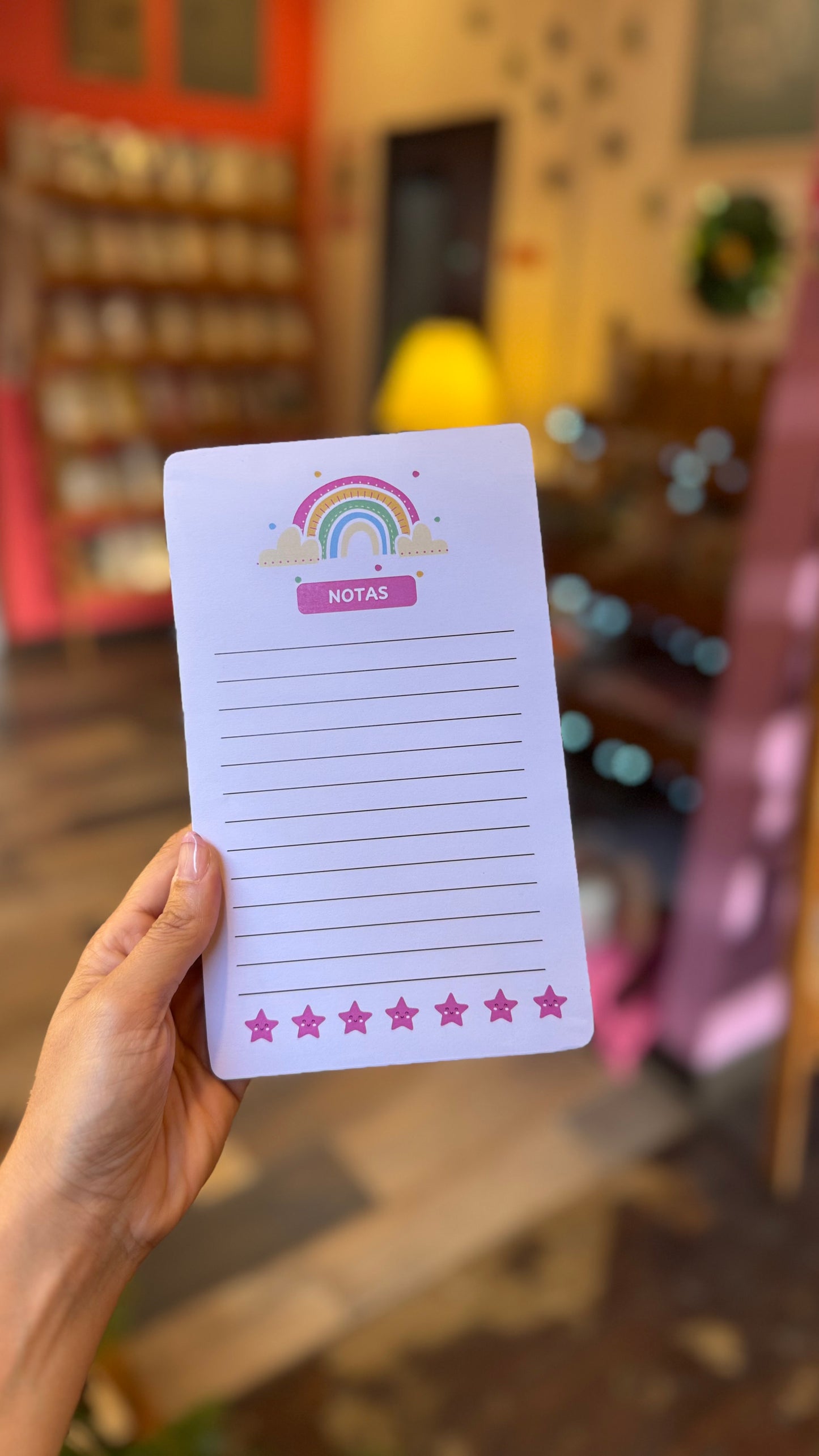 Block de notas - Arco Iris