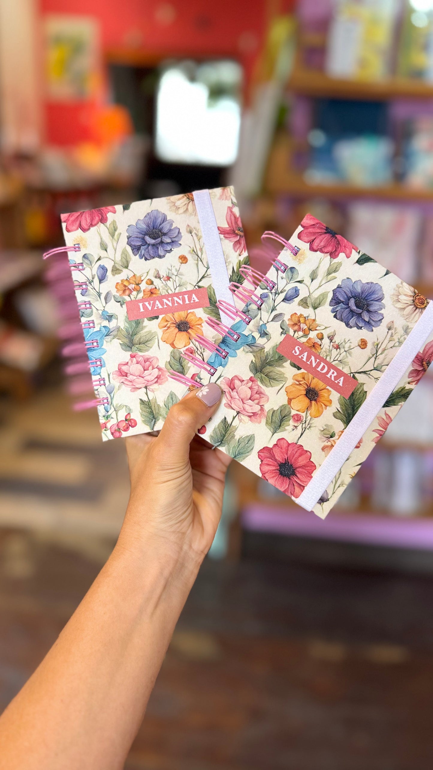 Mini Libreta Flower