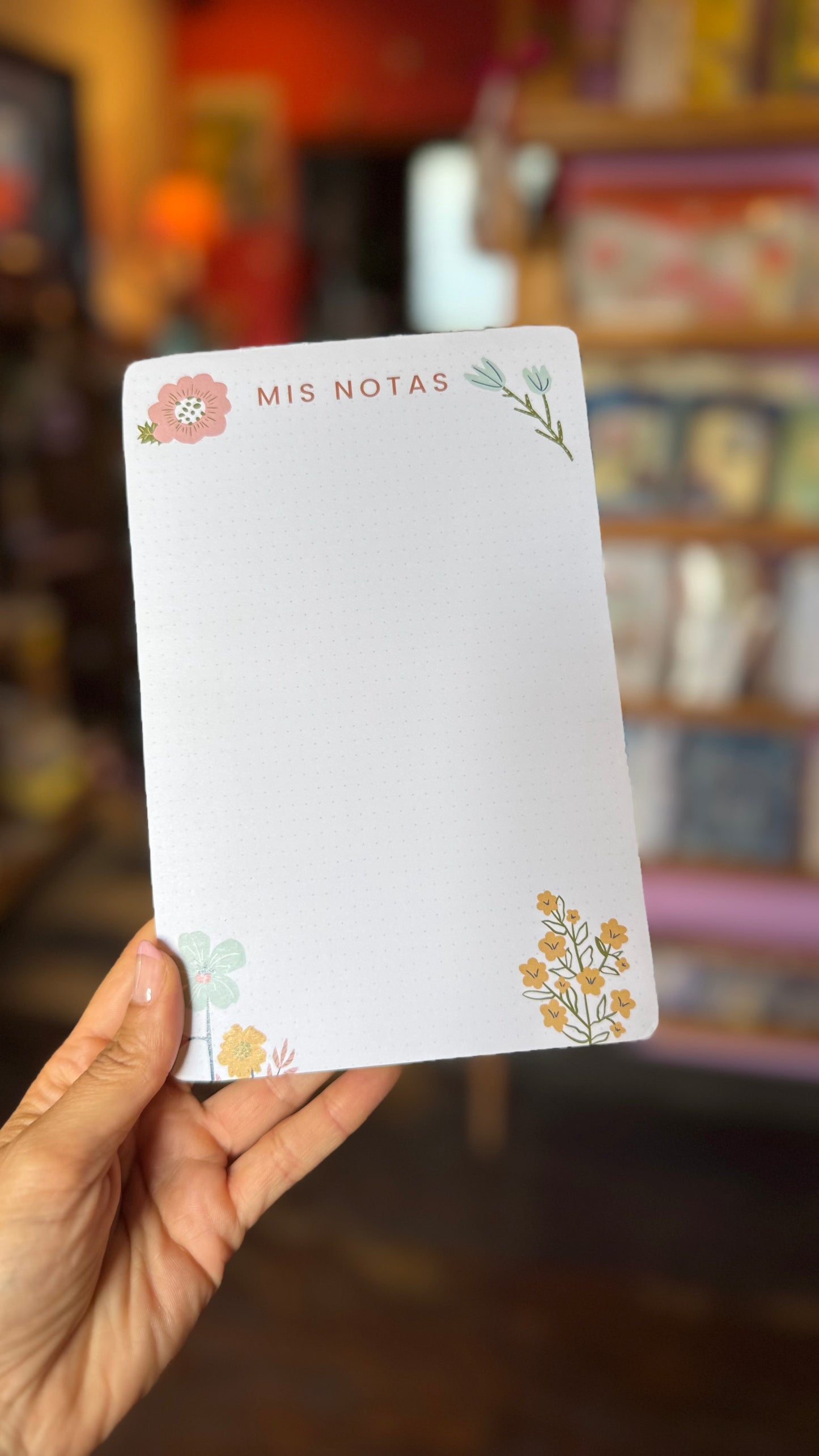 Block de notas - Flower