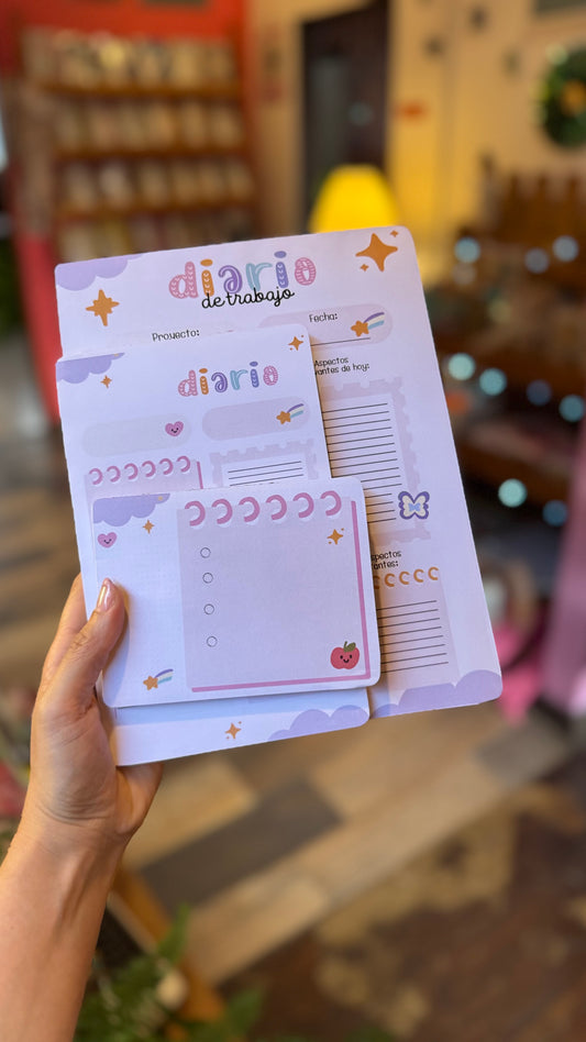 Block de notas - Happy