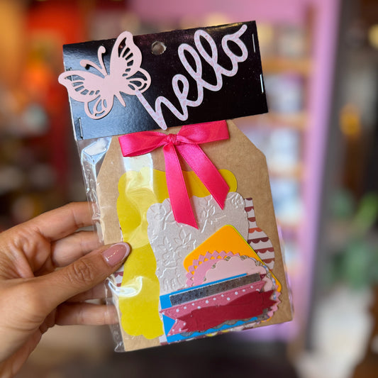 Paquete de tags creativa