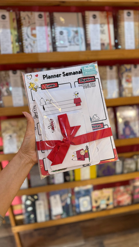 Block de notas - Snoopy Red