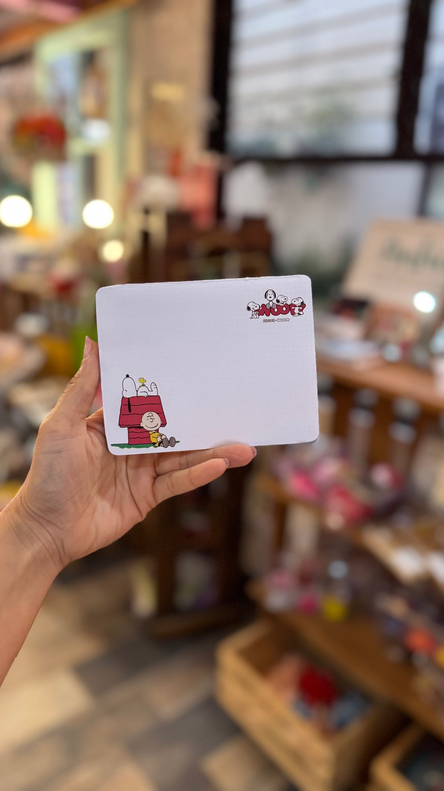 Block de notas - Snoopy Red