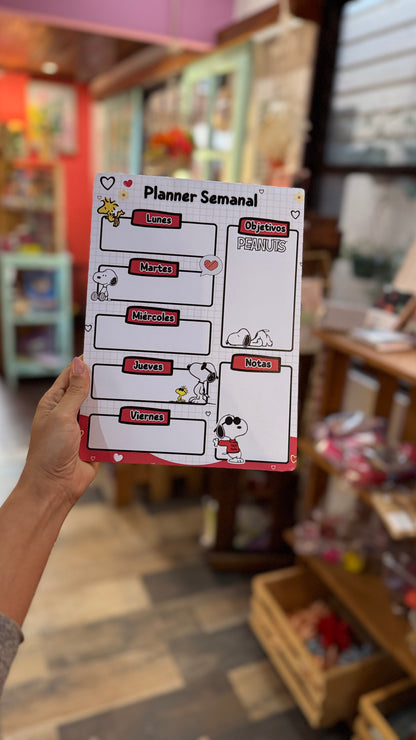 Block de notas - Snoopy Red