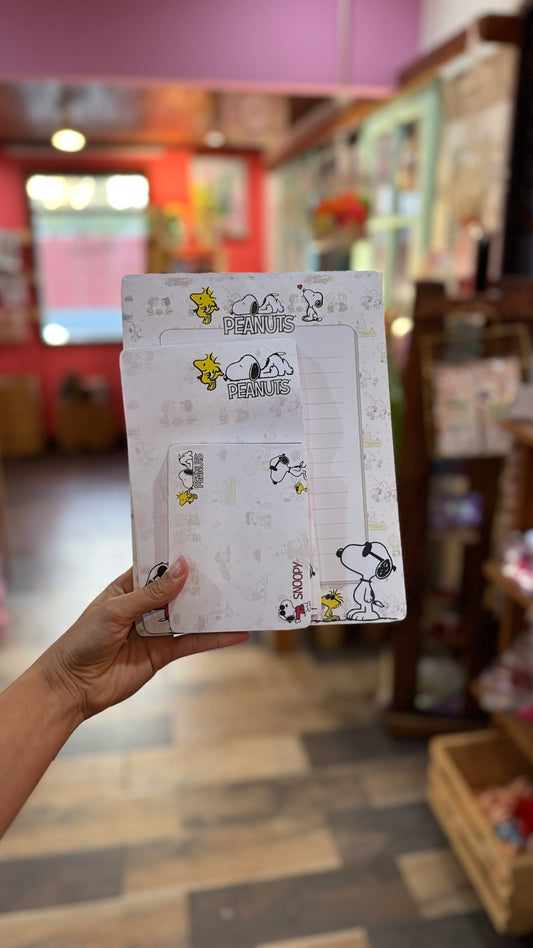 Block de notas - Snoopy Yellow