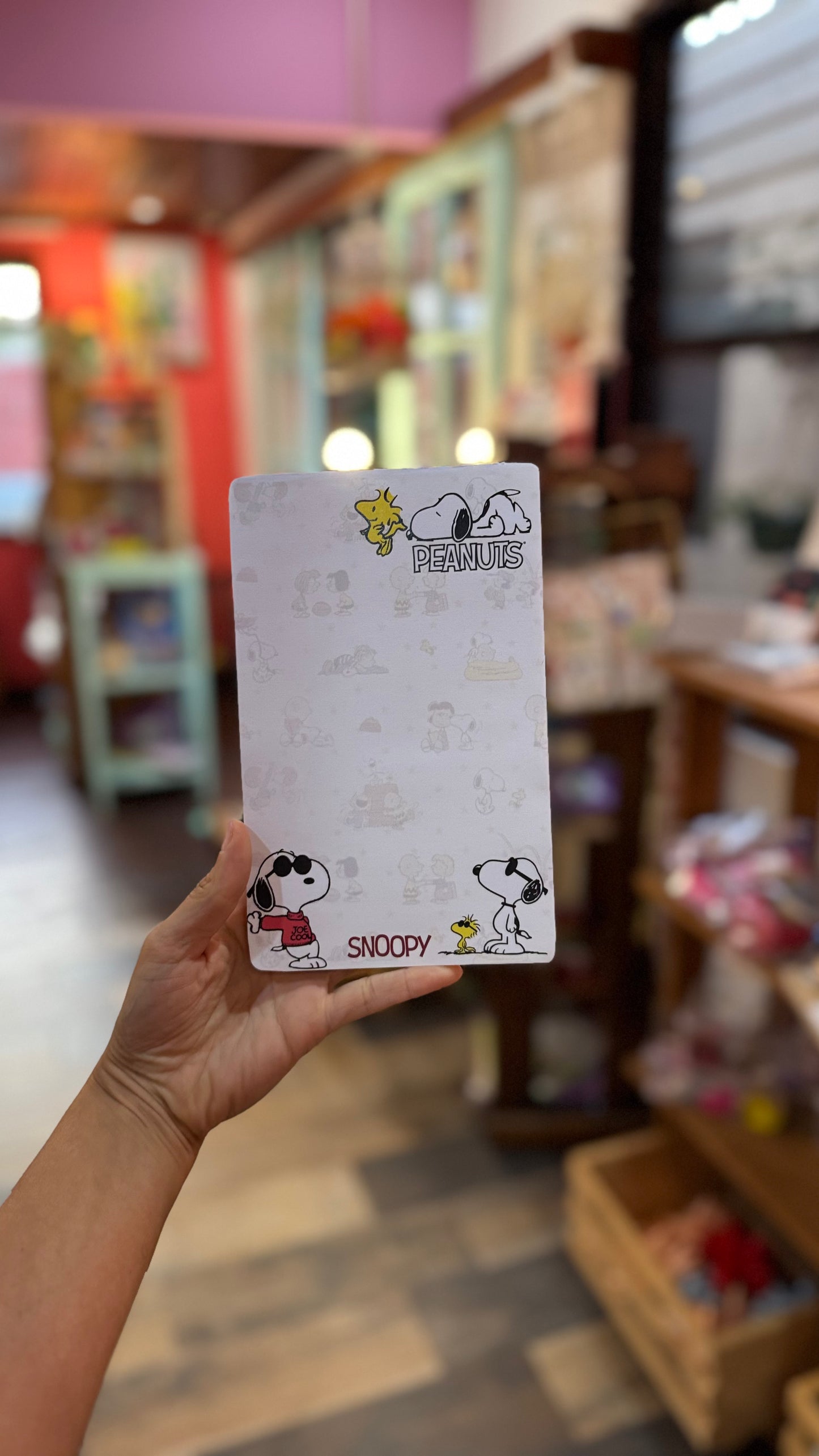 Block de notas - Snoopy Yellow