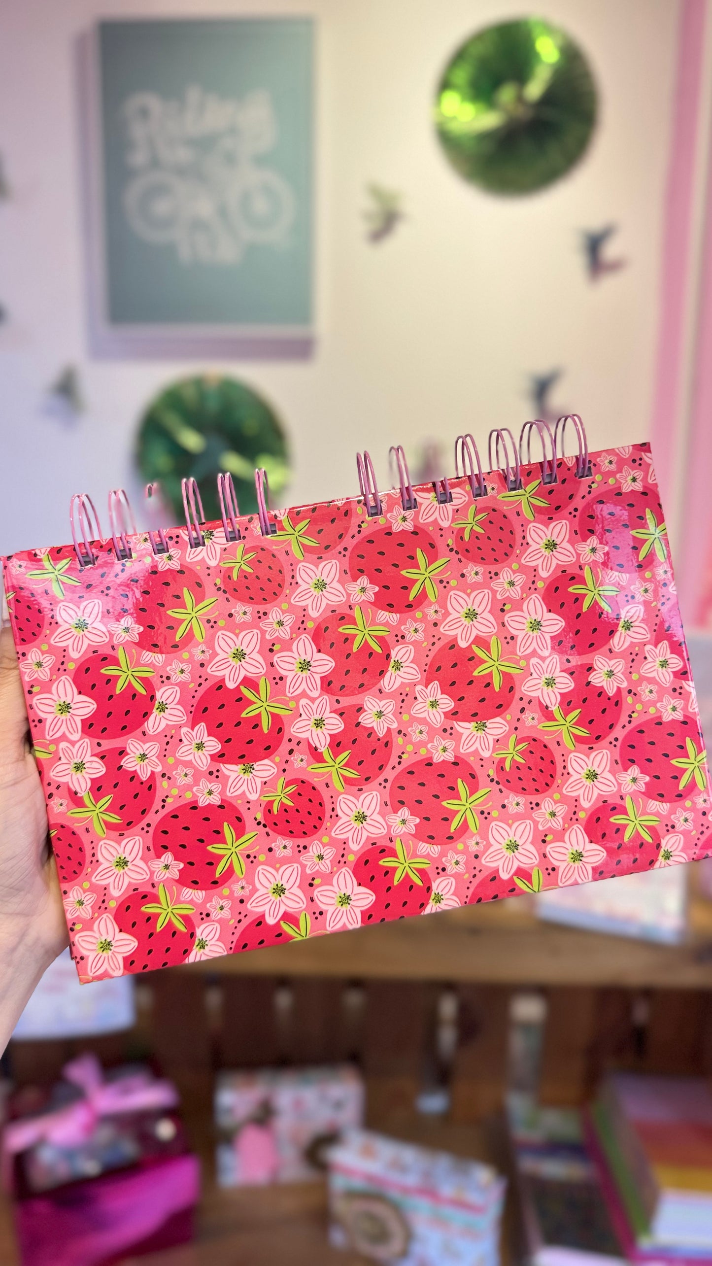 Planner Libreta Fresas